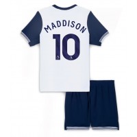 Tottenham Hotspur James Maddison #10 Domáci Detský futbalový dres 2024-25 Krátky Rukáv (+ trenírky)